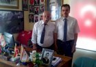 Hatay Dörtyol SGM Müdürü Murat Dönmez’in Payas Şehit Aileleri ve Gazileri Derneği Başkanı Mehmet Dönmez’i ziyareti