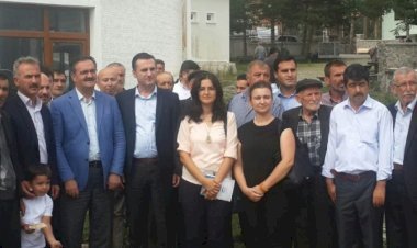 Kızılcahamam Berçin Çatak Mahallesinde  halk toplantısı düzenlendi