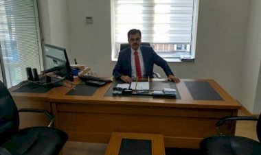 Hatay Dörtyol Sosyal Güvenlik Merkez Müdürü Murat Dönmez oda başkanlarıyla bayramlaştı