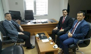 Hatay Dörtyol Kaymakamı Murat Bulacak’ın Hatay Dörtyol Sosyal Güvenlik Merkezi’ne ziyareti