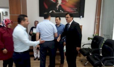 Hatay Dörtyol Sosyal Güvenlik Merkez Müdürlüğünde bayramlaşma