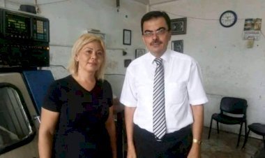 Hatay Dörtyol SGM Müdürü Murat Dönmez’in kadın girişimci İlknur Çelik’i ziyareti