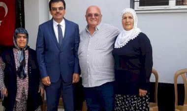 Hatay Dörtyol SGM Müdürü Murat Dönmez’den şehit annesine ziyaret