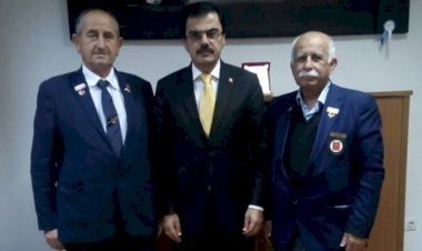 Hatay Dörtyol SGM'ye Kıbrıs Muharip Gaziler Derneği'nden ziyaret
