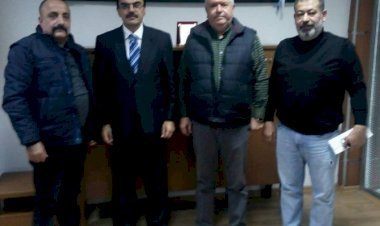 Hatay Dörtyol SGM Müdürü Murat Dönmez'e ziyaret