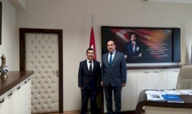 Başkan Turançiftçi’den İnsan Kaynakları Daire Başkanı Aksal’a Ziyaret