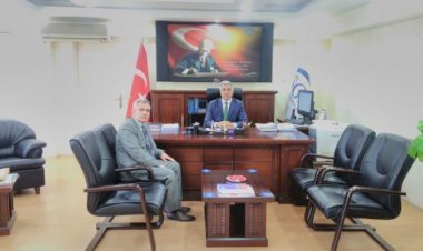 Isparta İl Müdürü Karagöz’e Hayırlı Olsun Ziyareti