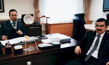 Sosyal Güvenlik Kurumu Yönetim Kurulu Üyesi Sinan Özkan’a Ziyaret