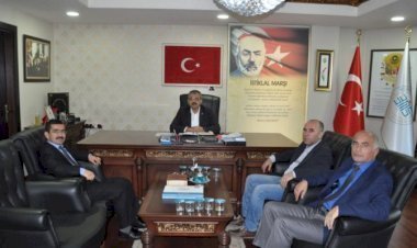 BÜRO MEMUR-SEN Başkanı Vecdi Yanbaz’ı Ziyaret