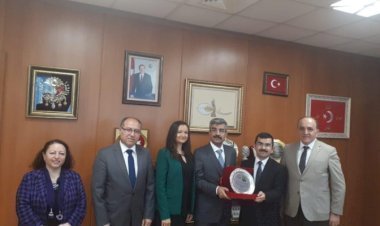 SGK Başkanı Dr. Mehmet Selim Bağlı’ya Ziyaret