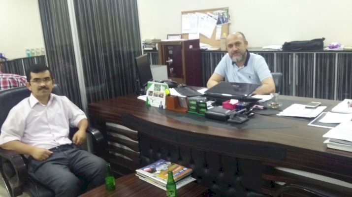 Kızılcahamam Merkez Müdüründen işyeri ziyareti