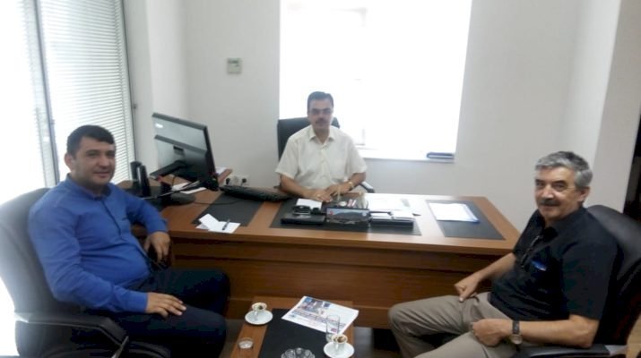 Hatay Dörtyol SGM Müdürü Murat Dönmez’in Dörtyol Belediyesi ve Dörtyol Devlet Hastanesi yetkilileri ile Mahsuplaşma Protokolu hakkında istişaresinden kareler