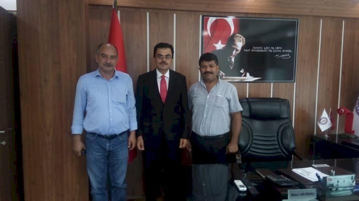 Hatay Dörtyol SGM Müdürü Murat Dönmez’den bayramlaşma ziyareti