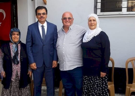 Hatay Dörtyol SGM Müdürü Murat Dönmez’den şehit annesine ziyaret
