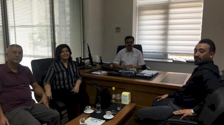 Hatay Dörtyol SGM Müdürü Murat Dönmez'e ziyaret