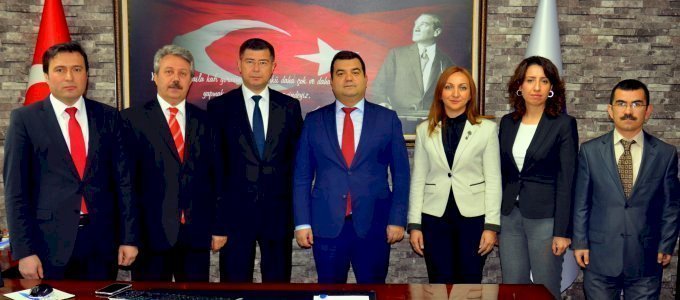 Ankara Sosyal Güvenlik İl Müdürü İsmail Sevinç’e Teşekkür Ziyareti