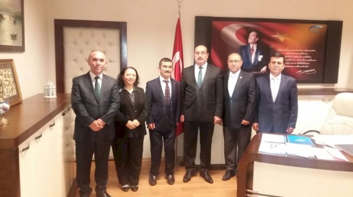 Başkan Turançiftçi’den İnsan Kaynakları Daire Başkanı Aksal’a Ziyaret