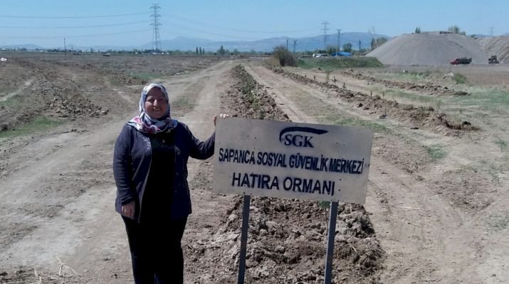 Ankara/Kahramankazan İlçesinde Sapanca SGM Hatıra Ormanı Oluşturuldu