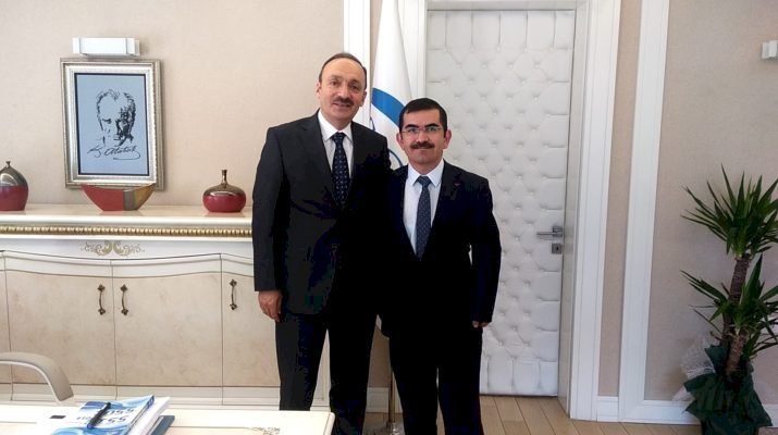 SGK Başkan Yardımcısı Olarak Atanan Selim Çelenk’e Hayırlı Olsun Ziyareti