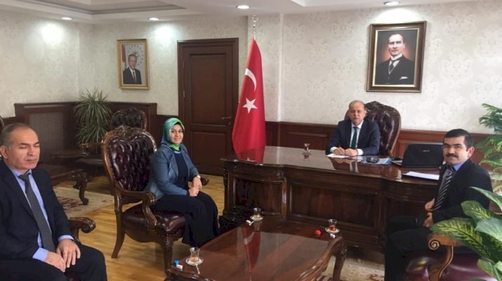 Başkan Turançiftçi Etimesgut Kaymakamı İzzettin Sevgili’yi Ziyaret Etti