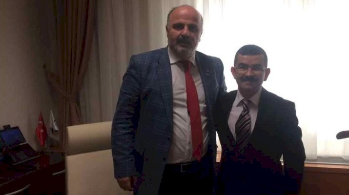 SGK Yönetim Kurulu Hüseyin Rahmi Akyüz’e Ziyaret