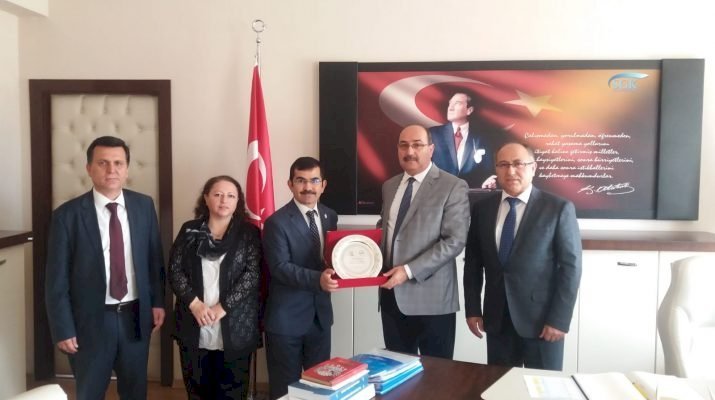 SGK İnsan Kaynakları Daire Başkanı Aksakal’a Ziyaret