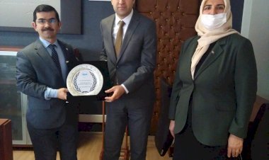 SGK-MÜDDER Yönetiminden SGK Basın Müşaviri Erkanat’a ziyaret