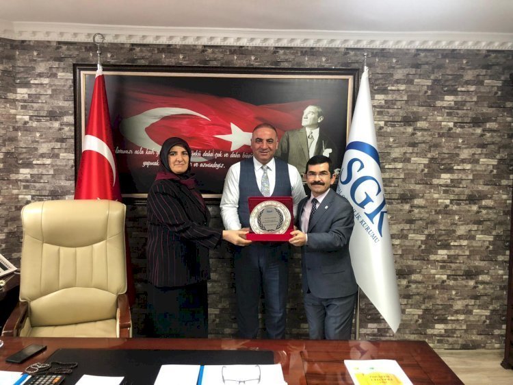 SGK-MÜDDER’den SGK Ankara İl Müdürü Hasgül’e ziyaret