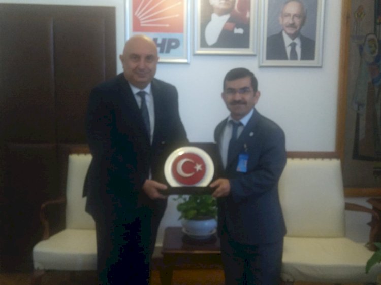 CHP Grup Başkanvekili Özkoç’a SGK-MÜDDER’den ziyaret
