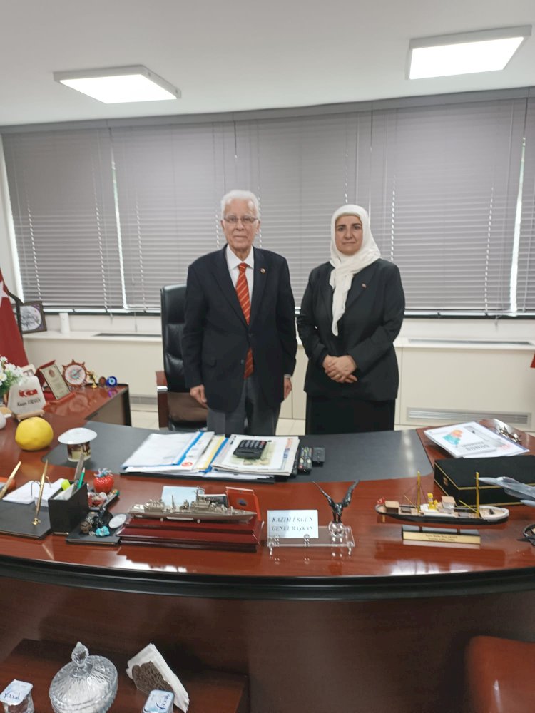 SGK YÖNETİM KURULU ÜYELERİNİ ZİYARET ETTİK