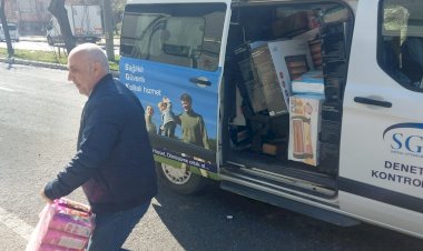 Kahramanmaraş'ta da depremzede kardeşlerimizle beraberiz