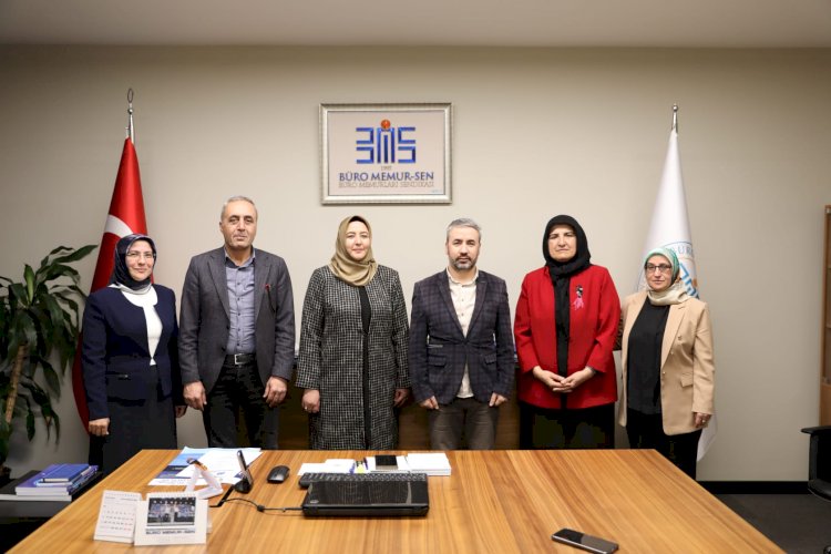 BÜRO MEMUR-SEN GENEL MERKEZİNİ ZİYARET ETTİK