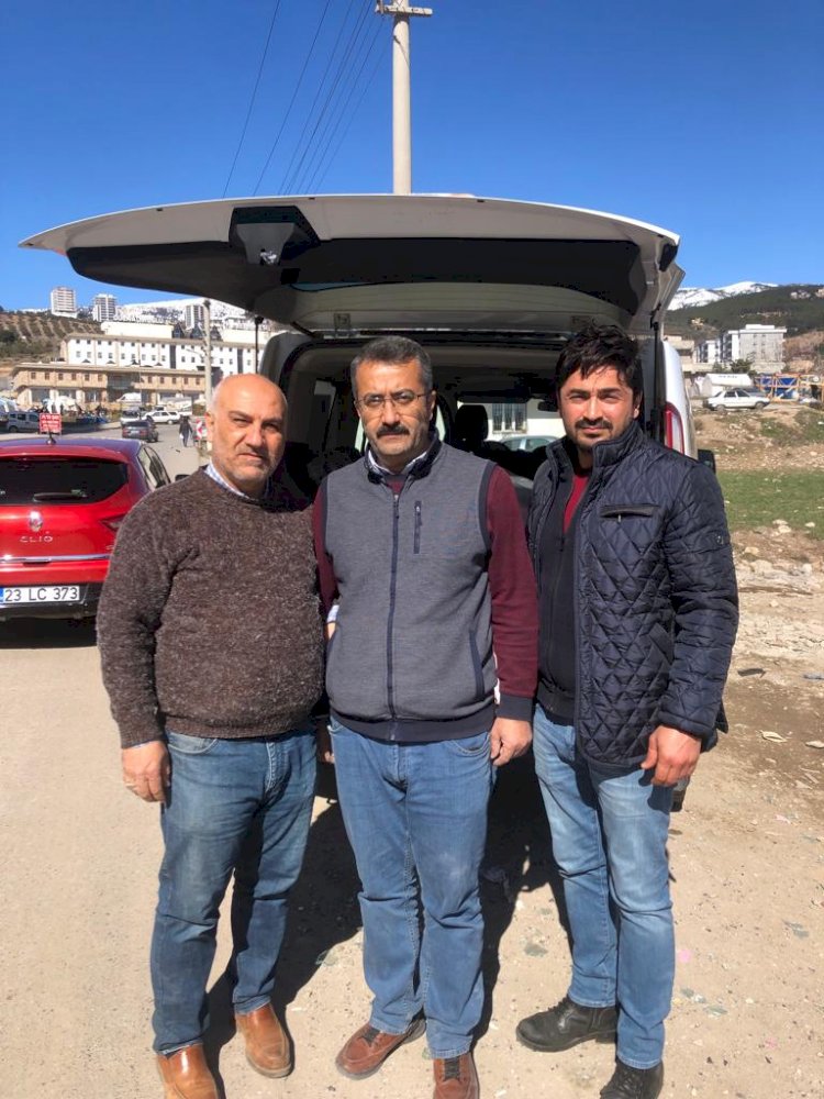Kahramanmaraş'ta da depremzede kardeşlerimizle beraberiz