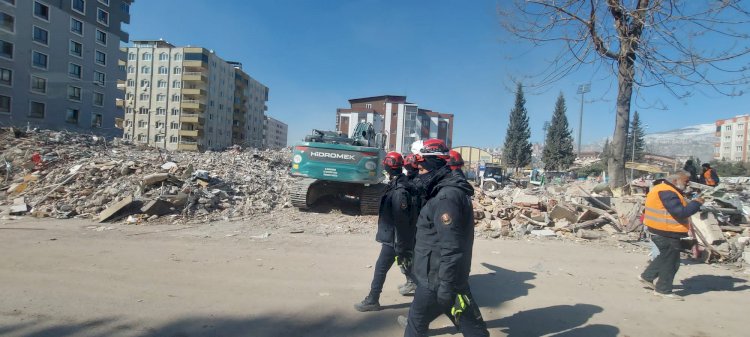 Kahramanmaraş'ta da depremzede kardeşlerimizle beraberiz
