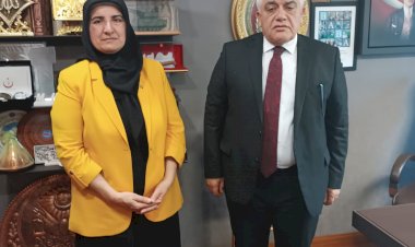 Syn. Hilmi Dülger ile mesleğimize ilişkin bilgi alışverişinde bulunduk