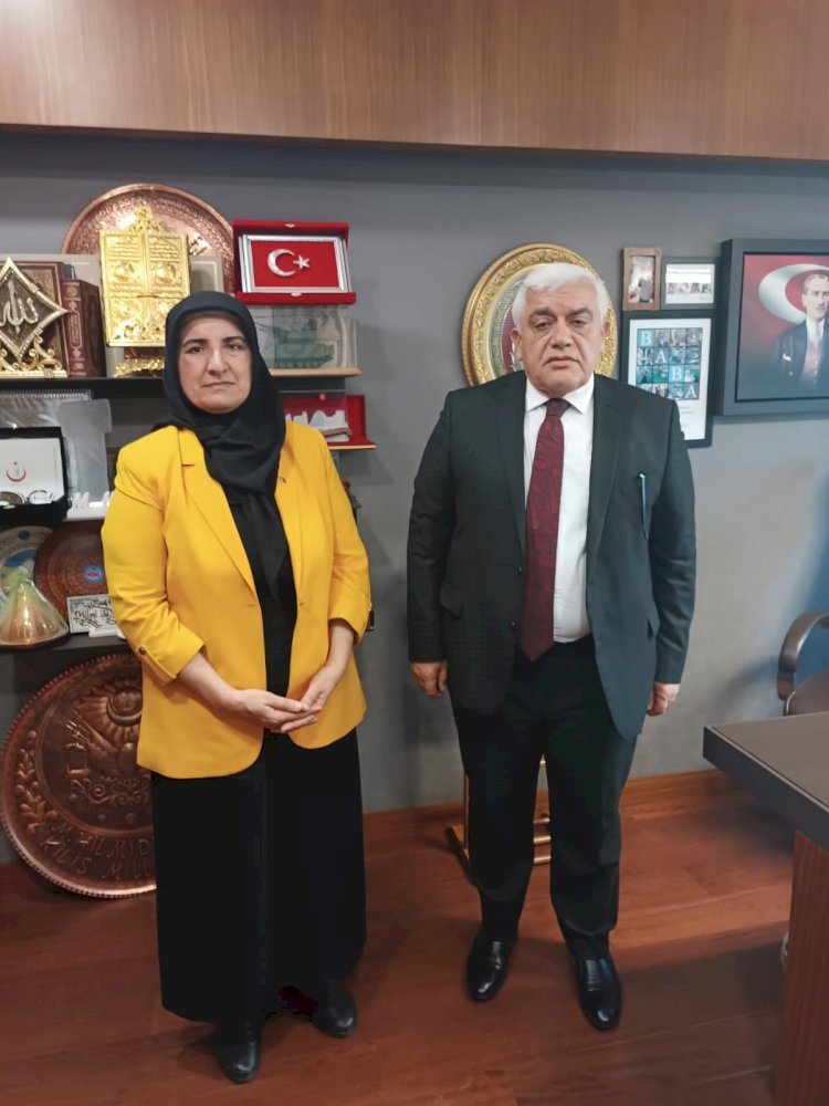 Syn. Hilmi Dülger ile mesleğimize ilişkin bilgi alışverişinde bulunduk