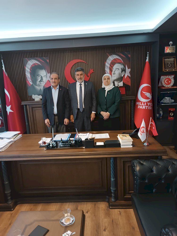 Milli Yol Partisi Genel Başkanı Sayın Remzi Çayır ziyaret edildi. Taleplerimiz iletildi.