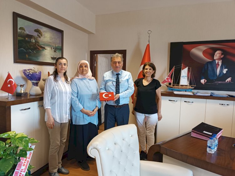 Aktüerya Fon Daire Bşk. Sayın Ayça ALTINDAL ve İnsan Kaynakları Daire Başkanlığına atanan Sayın Ahmet KAVGACI'e ziyaretinde bulunduk.