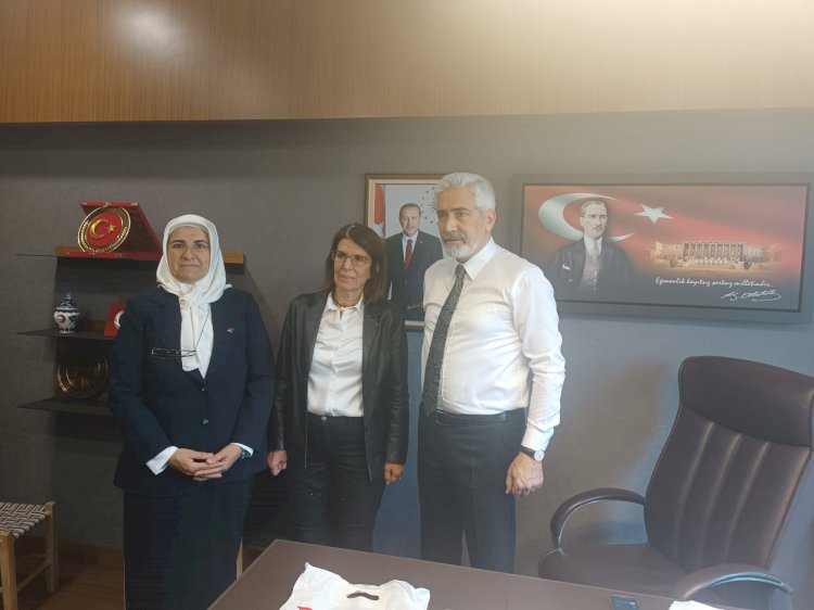 TBMM de ziyaretlerde bulunduk