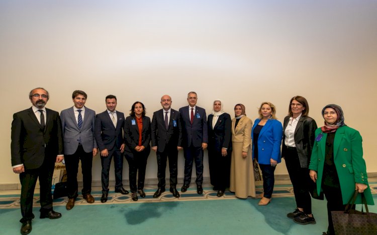 Sayın Bakanımız Vedat IŞIKHAN'ı ziyaret ettik.