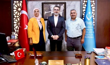 Türkiye İnsan Hakları ve Eşitlik Kurumu Başkanı Sayın Muharrem KILIÇ makamında ziyaret edilmiştir.