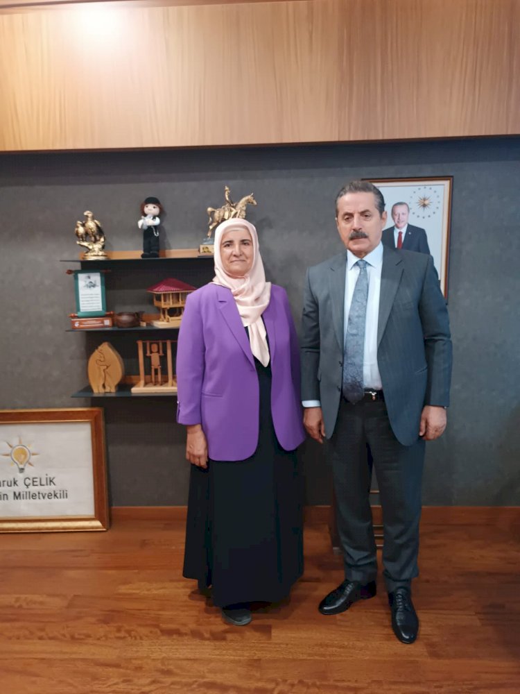 Sayın  Faruk ÇELİK Makamında ziyaret edilmiştir.